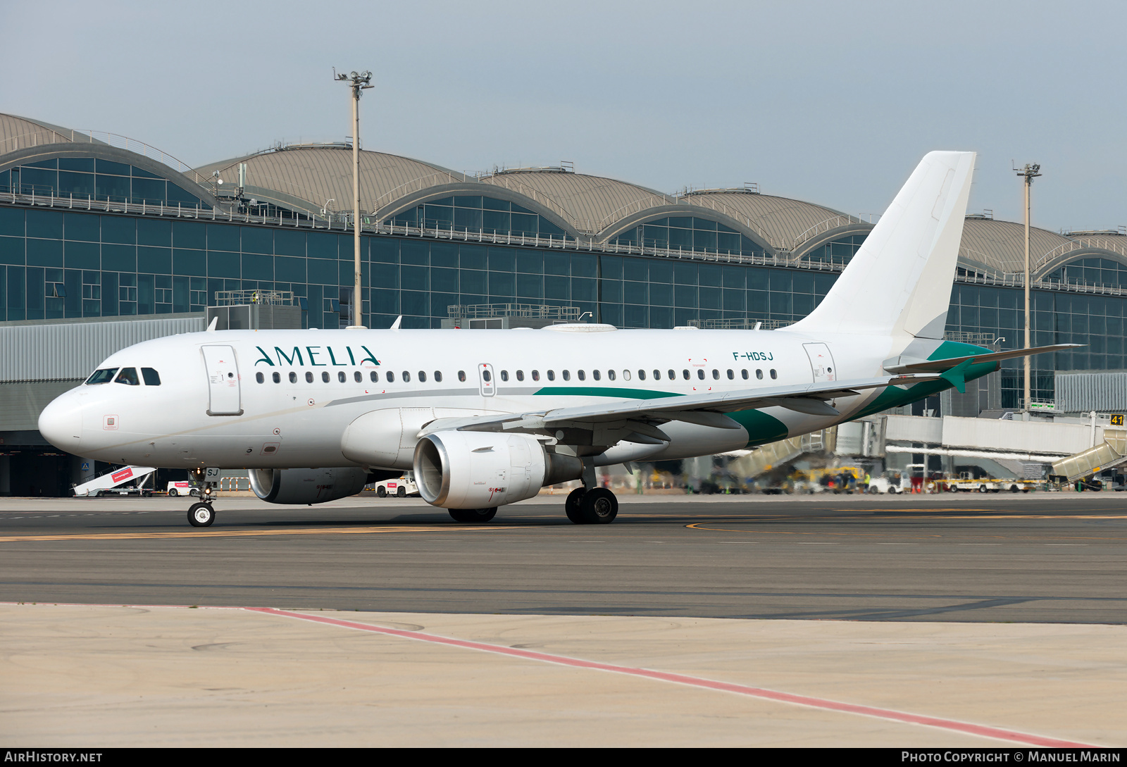 Aircraft Photo of F-HDSJ | Airbus A319-112 | Amelia | AirHistory.net #697924
