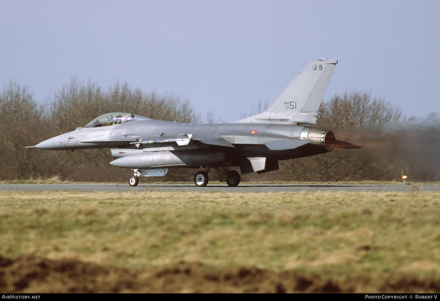 Aircraft Photo of MM7251 / 81-0801 | General Dynamics F-16A/ADF Fighting Falcon | Italy - Air Force | AirHistory.net #697940