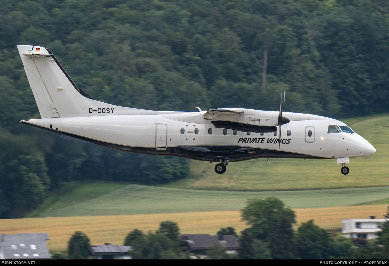 Aircraft Photo of D-COSY | Dornier 328-110 | Private Wings | AirHistory.net #697942