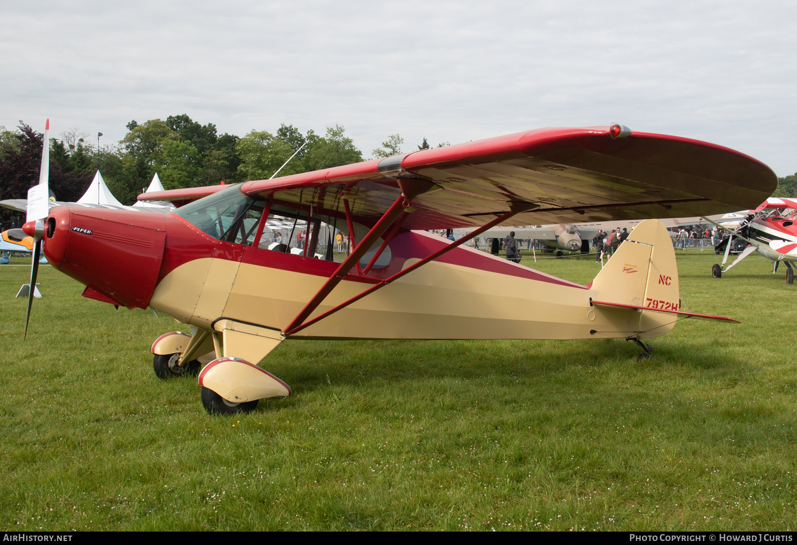 Aircraft Photo of N7972H / NC7972H | Piper PA-12 Super Cruiser | AirHistory.net #697957