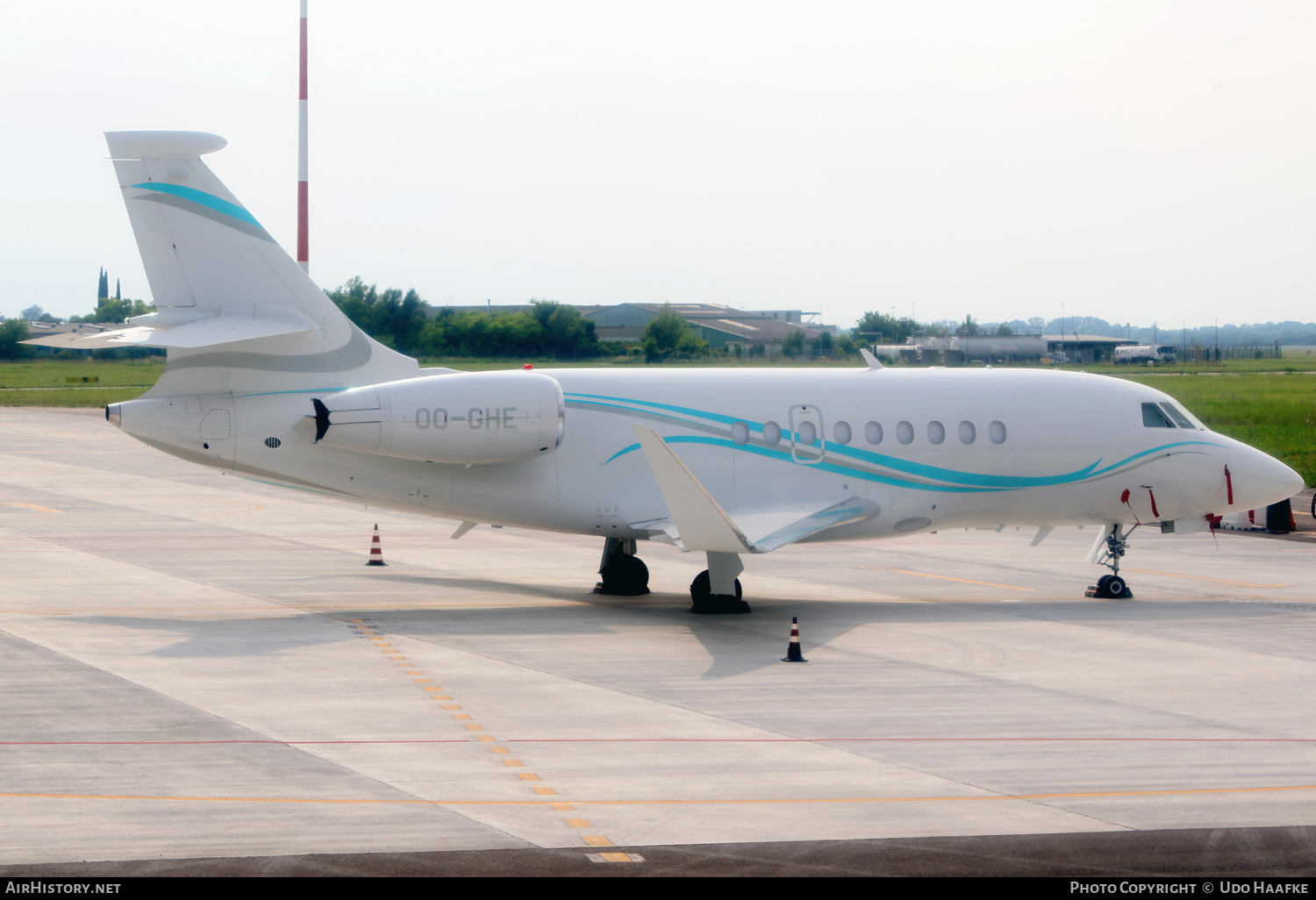 Aircraft Photo of OO-GHE | Dassault Falcon 2000EX | AirHistory.net #697969