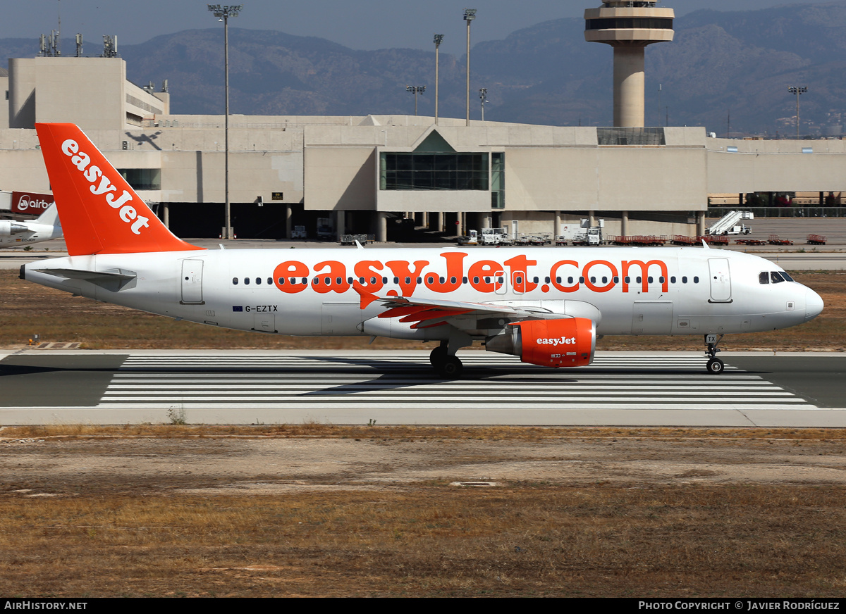 Aircraft Photo of G-EZTX | Airbus A320-214 | EasyJet | AirHistory.net #697972