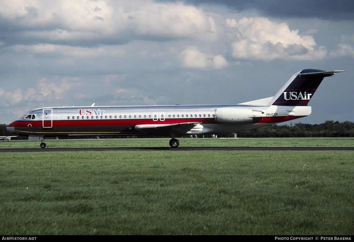 Aircraft Photo of PH-EZR | Fokker 100 (F28-0100) | USAir | AirHistory.net #697977
