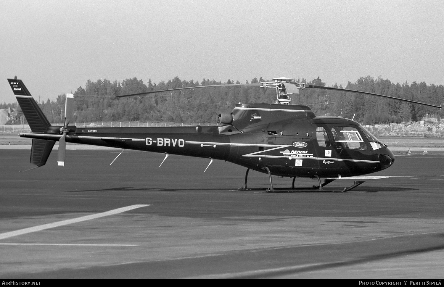Aircraft Photo of G-BRVO | Aerospatiale AS-350B Ecureuil | AirHistory.net #697986