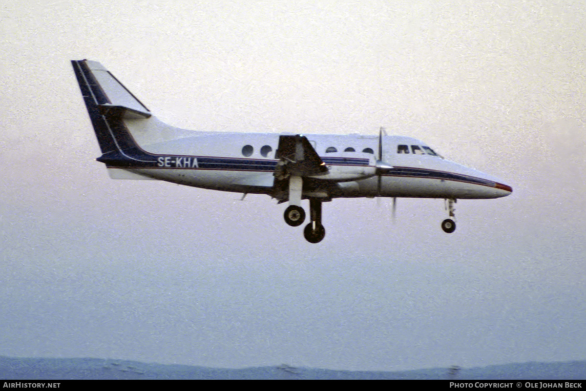Aircraft Photo of SE-KHA | British Aerospace BAe-... Jetstream 31 | AirHistory.net #697987