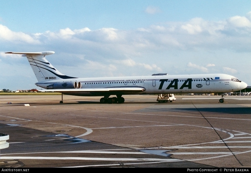Aircraft Photo of UN-86501 | Ilyushin Il-62M | Trans Asian Airlines - TAA | AirHistory.net #698001