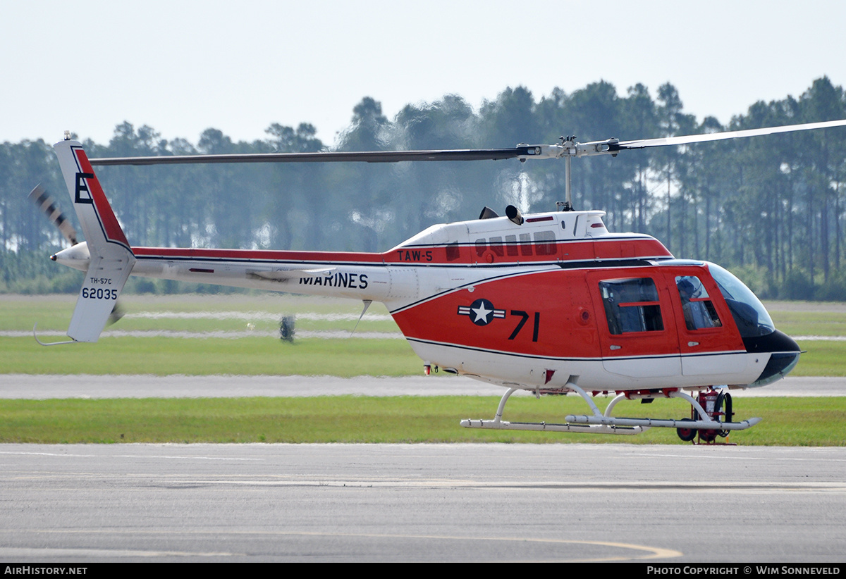 Aircraft Photo of 162035 | Bell TH-57C SeaRanger (206B-3) | USA - Marines | AirHistory.net #698005