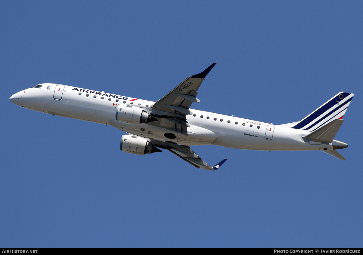 Aircraft Photo of F-HBLB | Embraer 190LR (ERJ-190-100LR) | Air France | AirHistory.net #698013