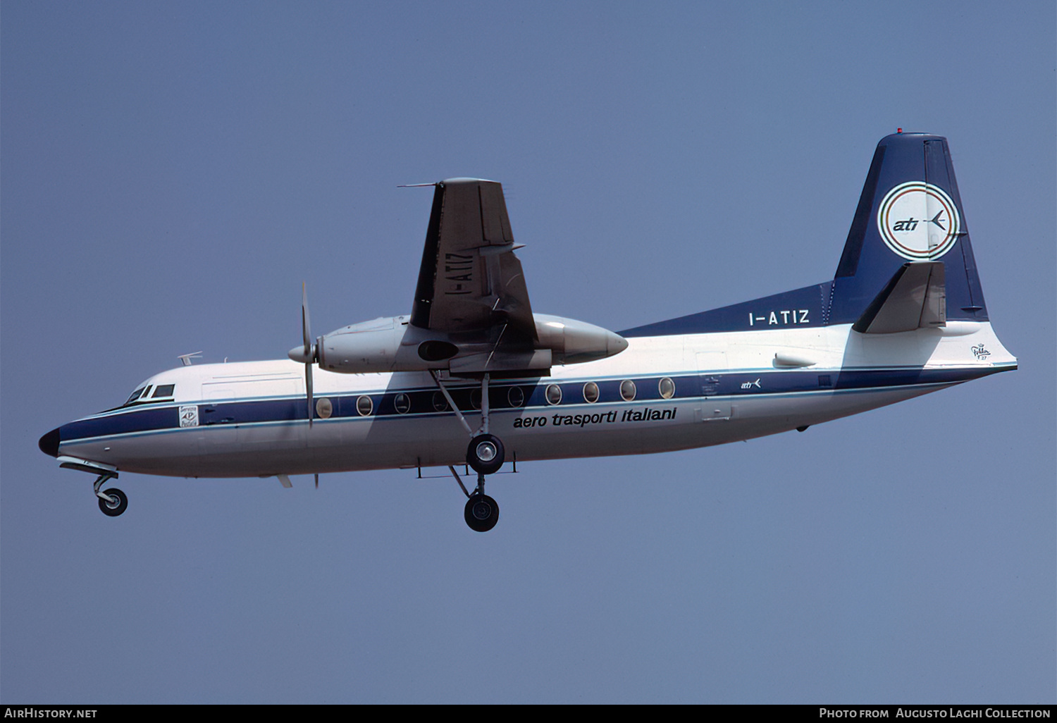 Aircraft Photo of I-ATIZ | Fokker F27-600 Friendship | ATI - Aero Trasporti Italiani | AirHistory.net #698040