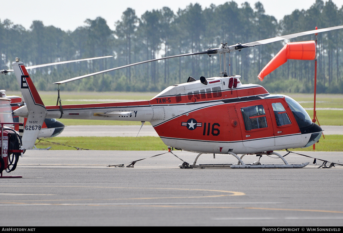 Aircraft Photo of 162678 | Bell TH-57C SeaRanger (206B-3) | USA - Navy | AirHistory.net #698049