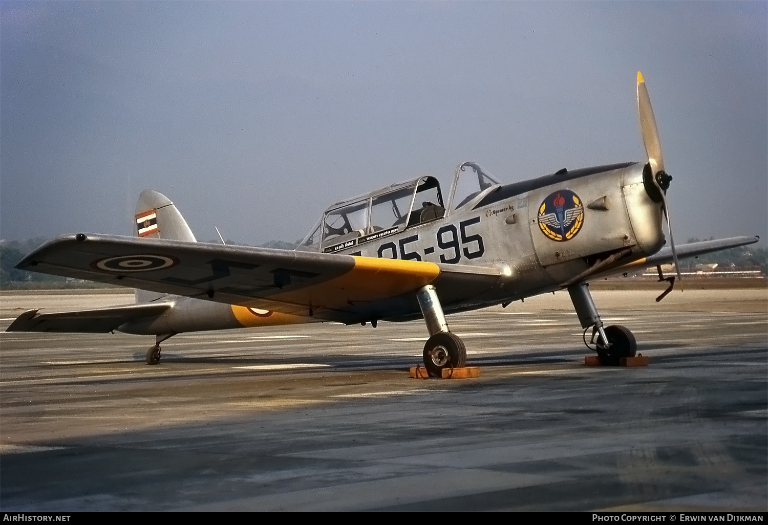 Aircraft Photo of F9-35/95 | De Havilland DHC-1 Chipmunk T20 | Thailand - Air Force | AirHistory.net #698076