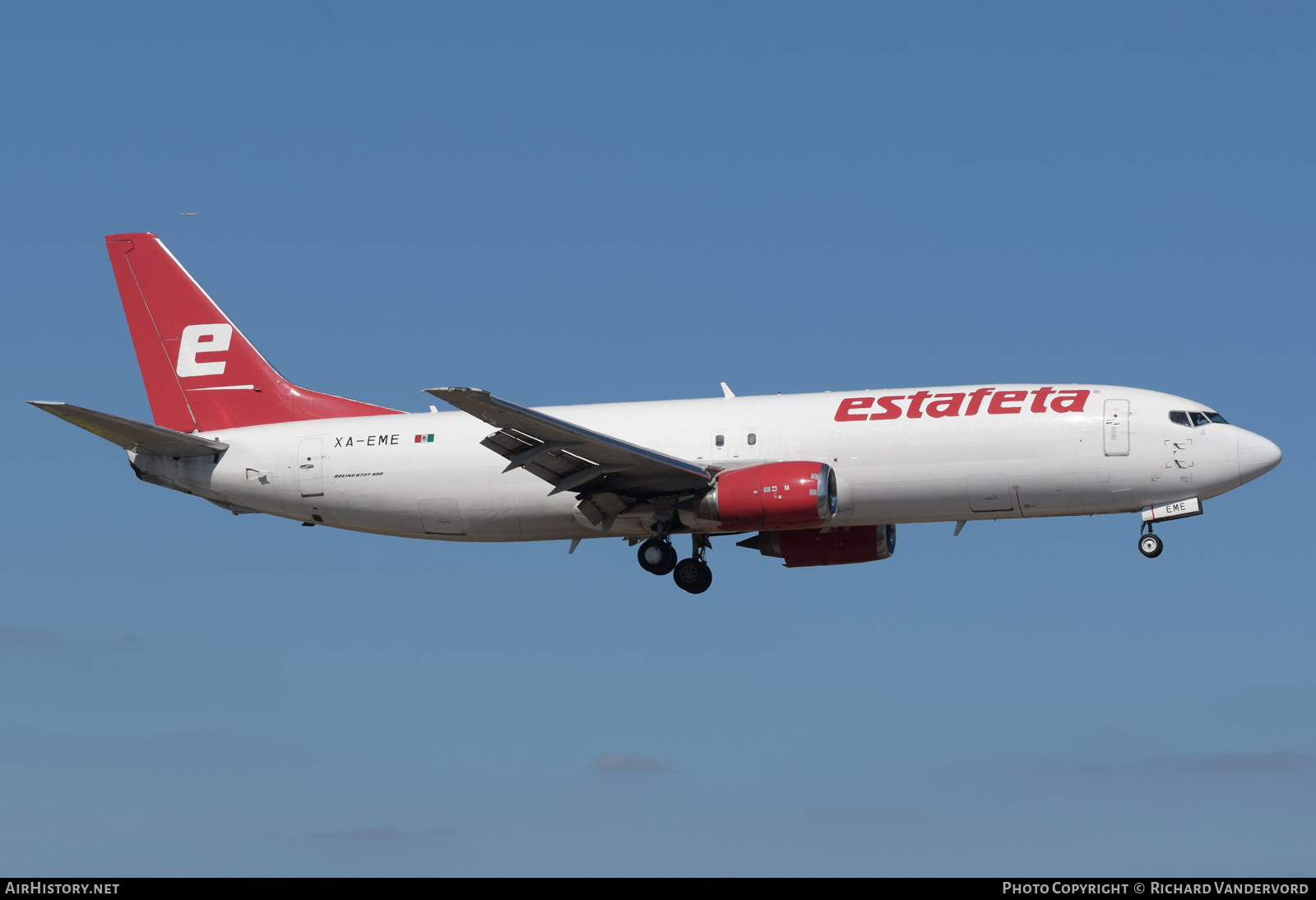 Aircraft Photo of XA-EME | Boeing 737-490(SF) | Estafeta Carga Aerea | AirHistory.net #698082