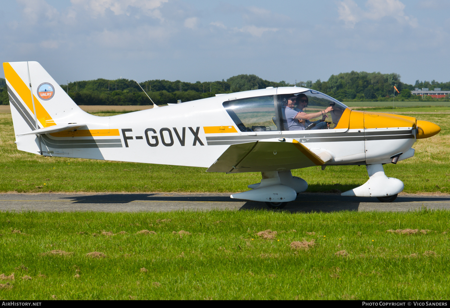 Aircraft Photo of F-GOVX | Robin DR400/120 Petit Prince | Aéroclub UALRT - Union Aérienne Lille Roubaix Tourcoing | AirHistory.net #698100