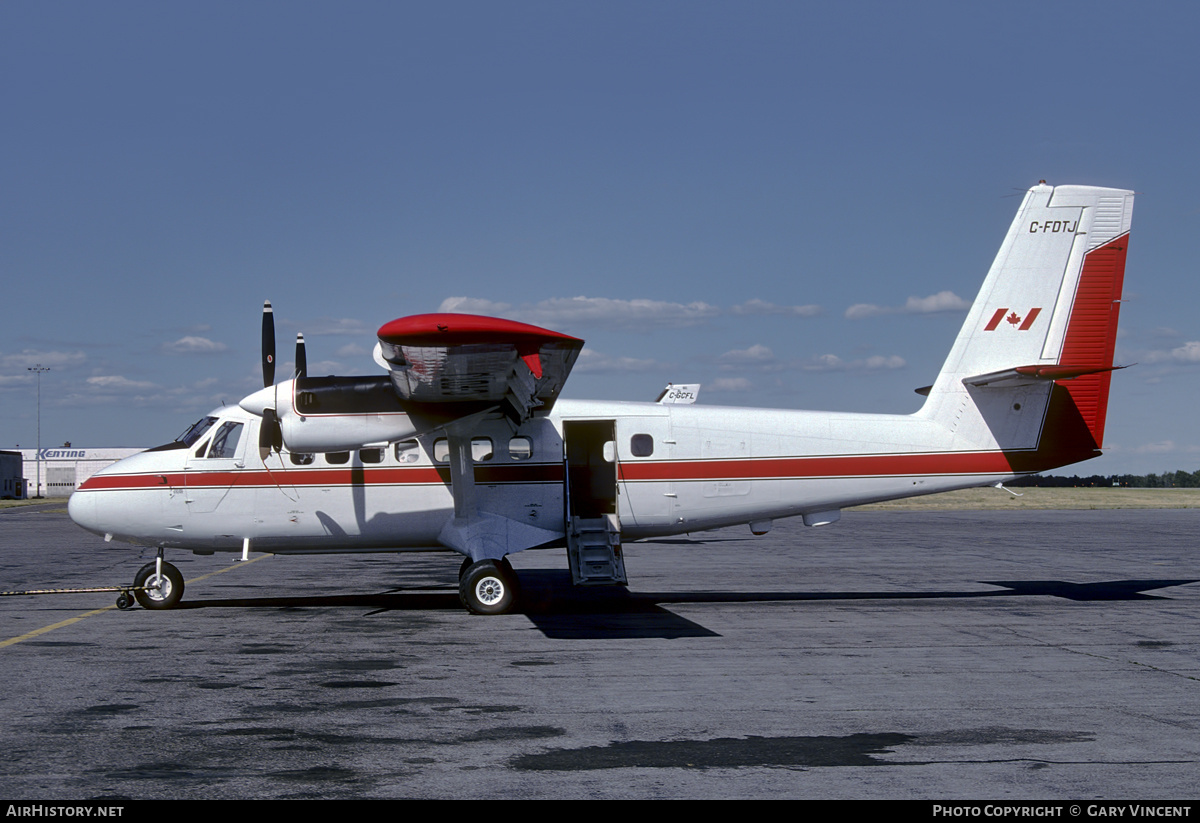Aircraft Photo of C-FDTJ | De Havilland Canada DHC-6-100 Twin Otter | Transport Canada | AirHistory.net #698101