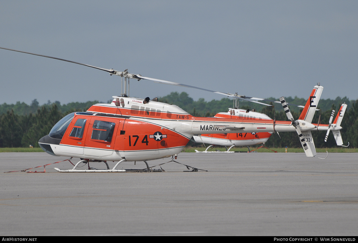 Aircraft Photo of 163331 | Bell TH-57B SeaRanger (206B-3) | USA - Marines | AirHistory.net #698106