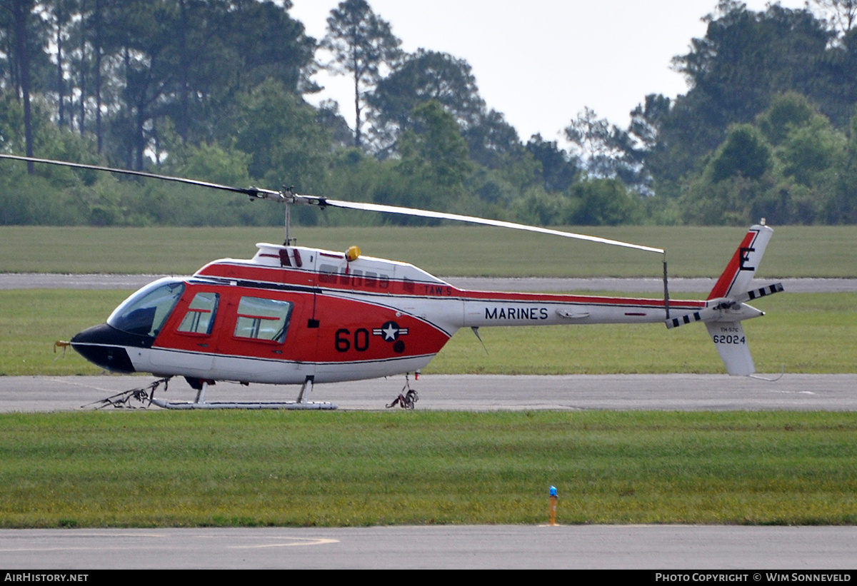 Aircraft Photo of 162024 | Bell TH-57C SeaRanger (206B-3) | USA - Marines | AirHistory.net #698119