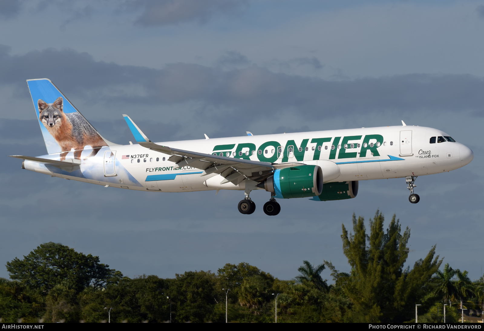 Aircraft Photo of N376FR | Airbus A320-251N | Frontier Airlines | AirHistory.net #698120
