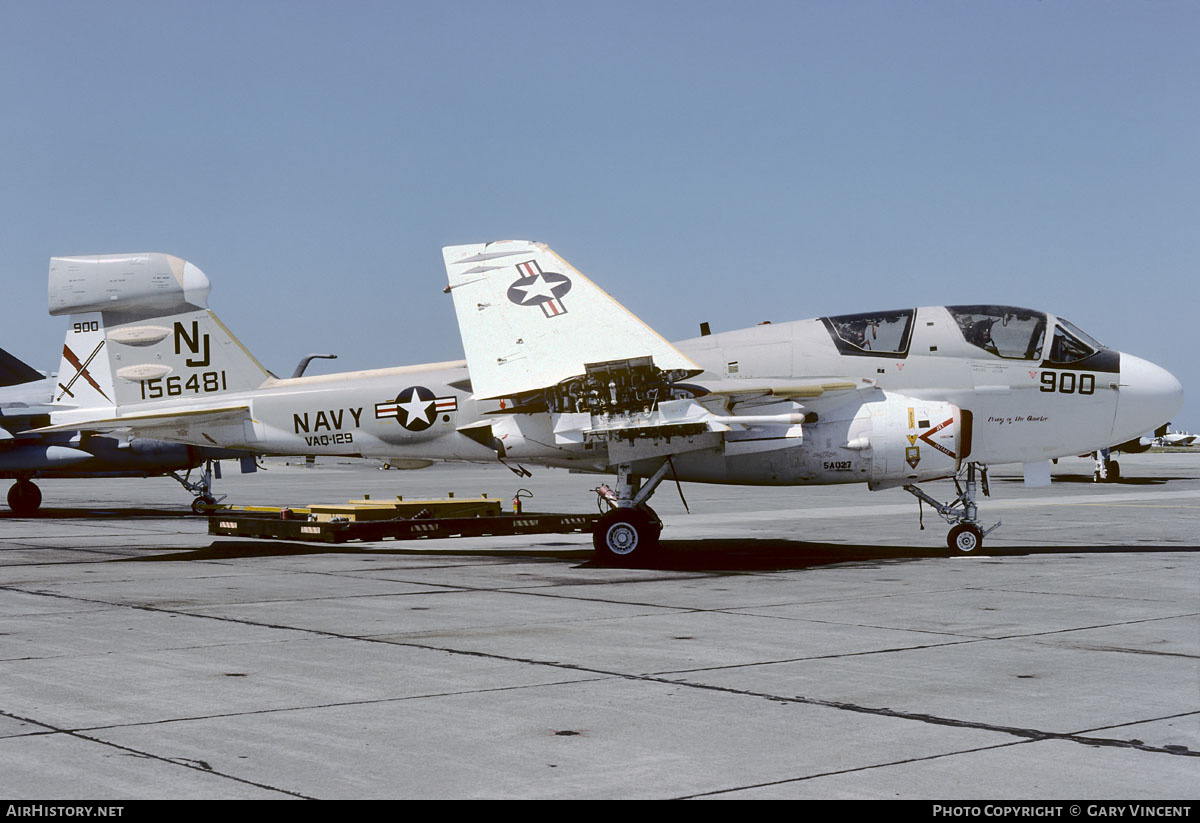 Aircraft Photo of 156481 | Grumman EA-6B Prowler (G-128) | USA - Navy | AirHistory.net #698130
