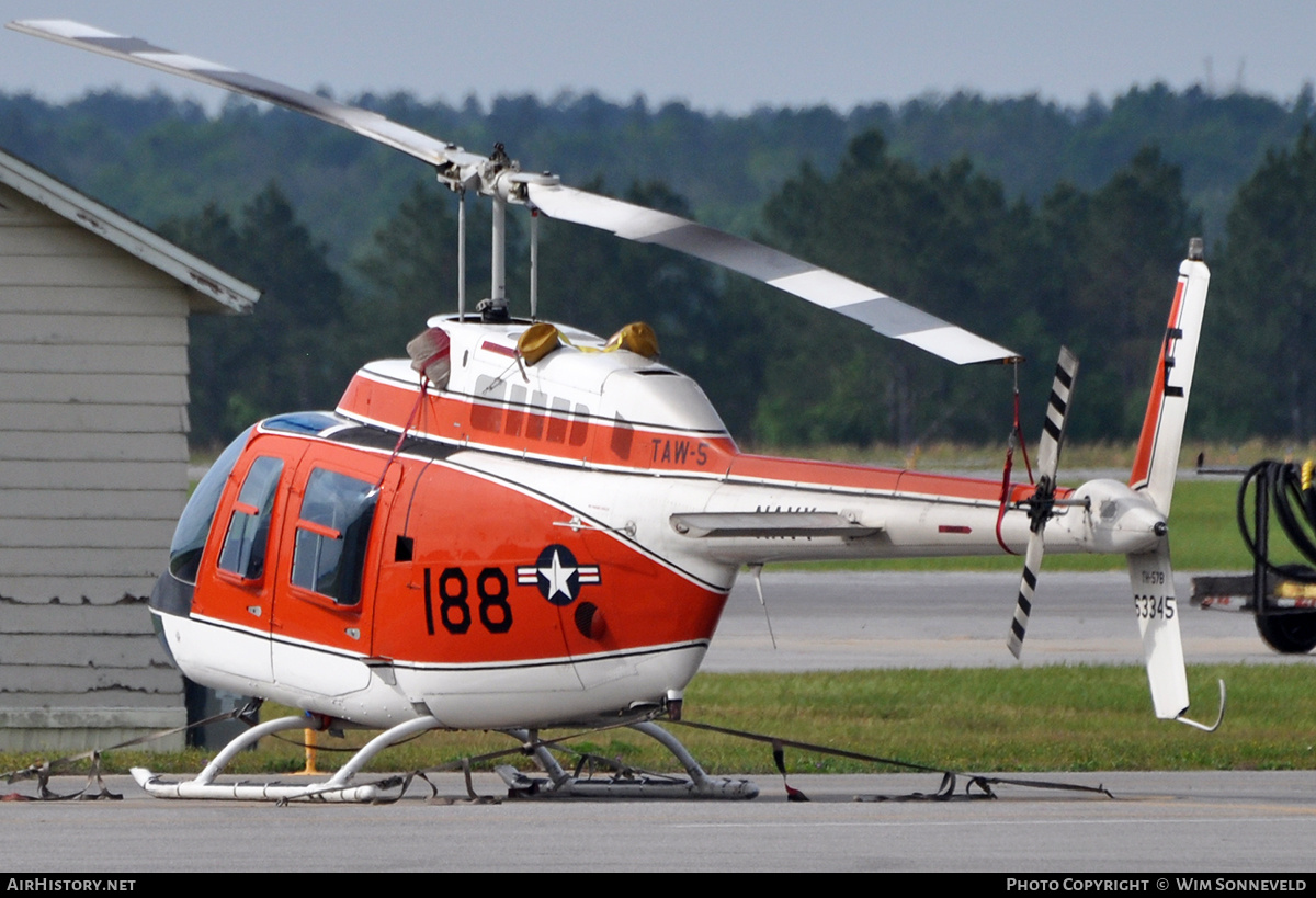 Aircraft Photo of 163345 | Bell TH-57B SeaRanger (206B-3) | USA - Navy | AirHistory.net #698136