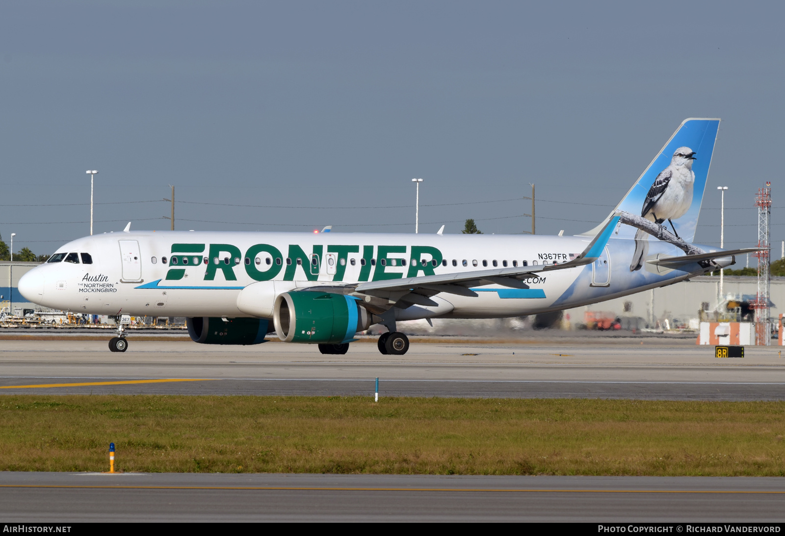 Aircraft Photo of N367FR | Airbus A320-251N | Frontier Airlines | AirHistory.net #698144