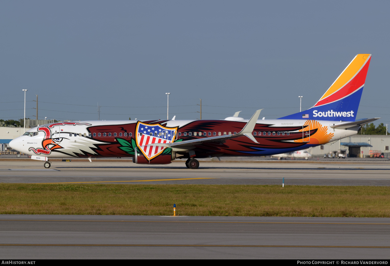 Aircraft Photo of N8619F | Boeing 737-8H4 | Southwest Airlines | AirHistory.net #698148