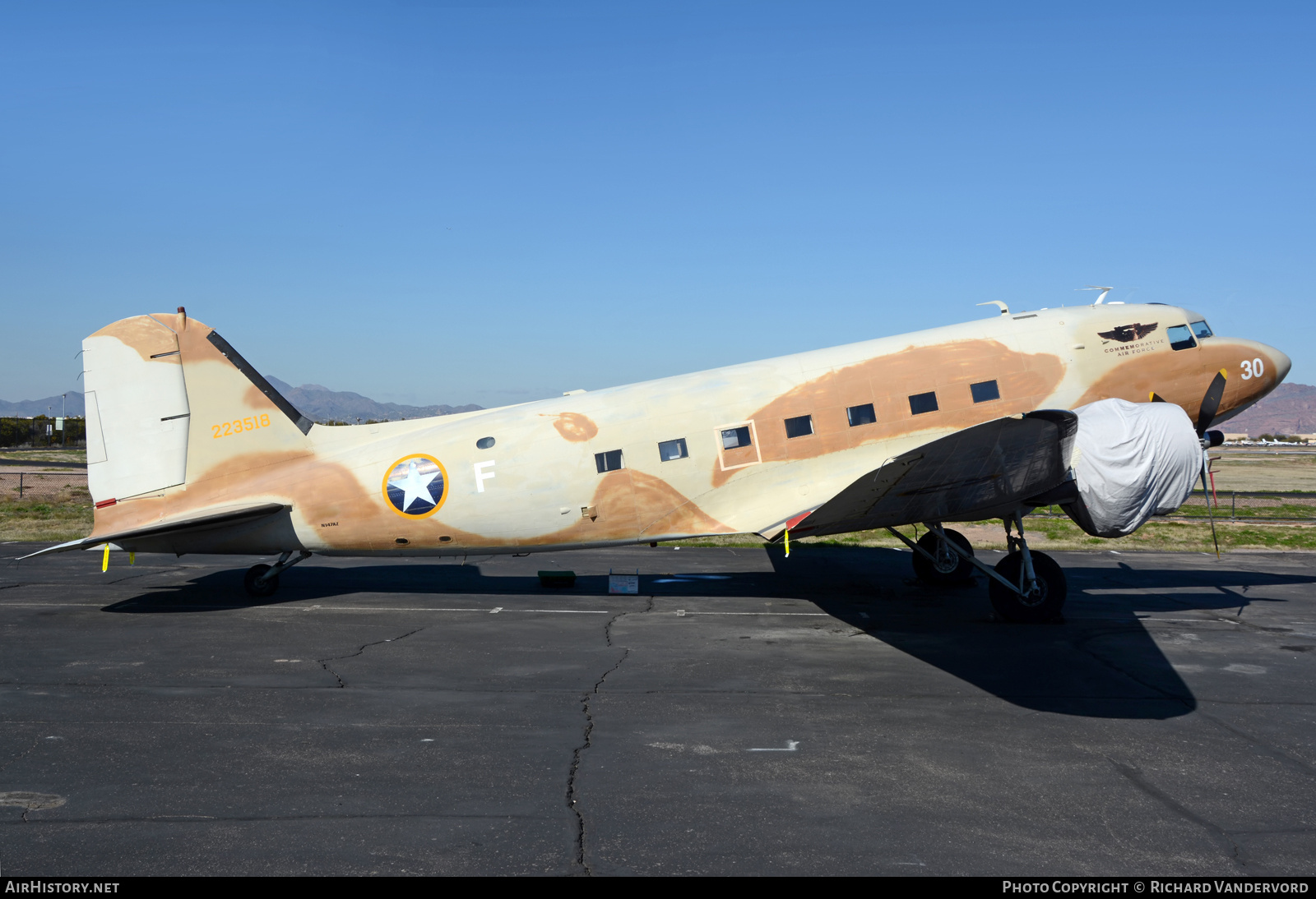 Aircraft Photo of N147AZ / 223518 | Douglas C-47A Skytrain | Commemorative Air Force | USA - Air Force | AirHistory.net #698159