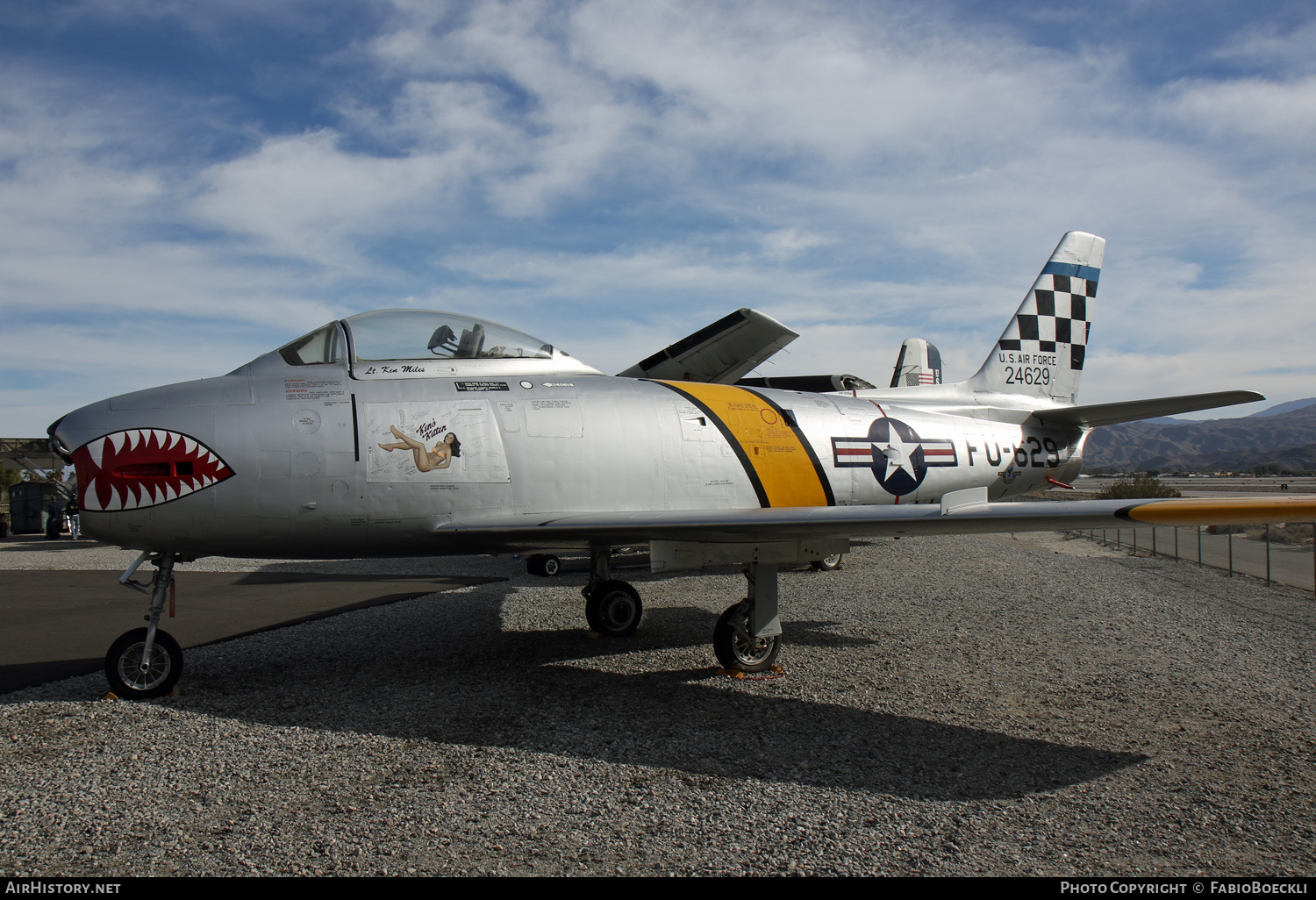 Aircraft Photo of F-8612 / 24629 | Commonwealth CA-27 Sabre Mk32 | USA - Air Force | AirHistory.net #698162