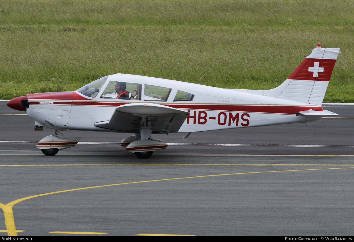 Aircraft Photo of HB-OMS | Piper PA-28-180 Cherokee Challenger | AirHistory.net #698163