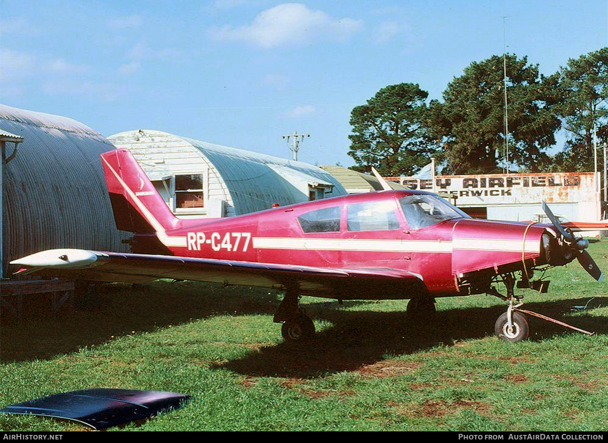 Aircraft Photo of RP-C477 | Piper PA-24-250 Comanche | AirHistory.net #698168