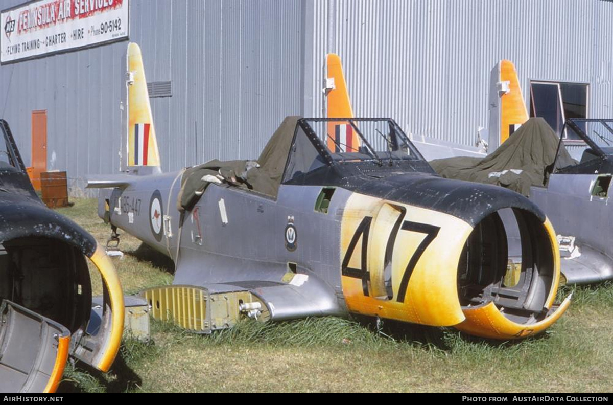 Aircraft Photo of A85-447 | Commonwealth CA-25 Winjeel | Australia - Air Force | AirHistory.net #698172