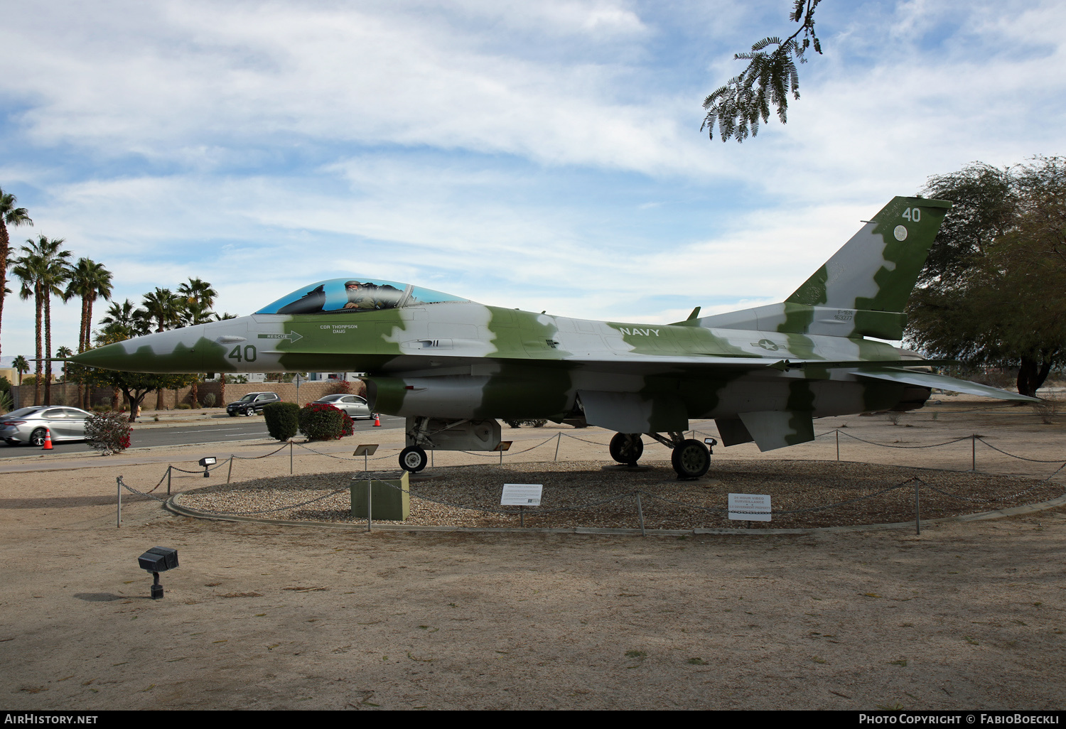 Aircraft Photo of 163277 | General Dynamics F-16N Fighting Falcon | USA - Navy | AirHistory.net #698174