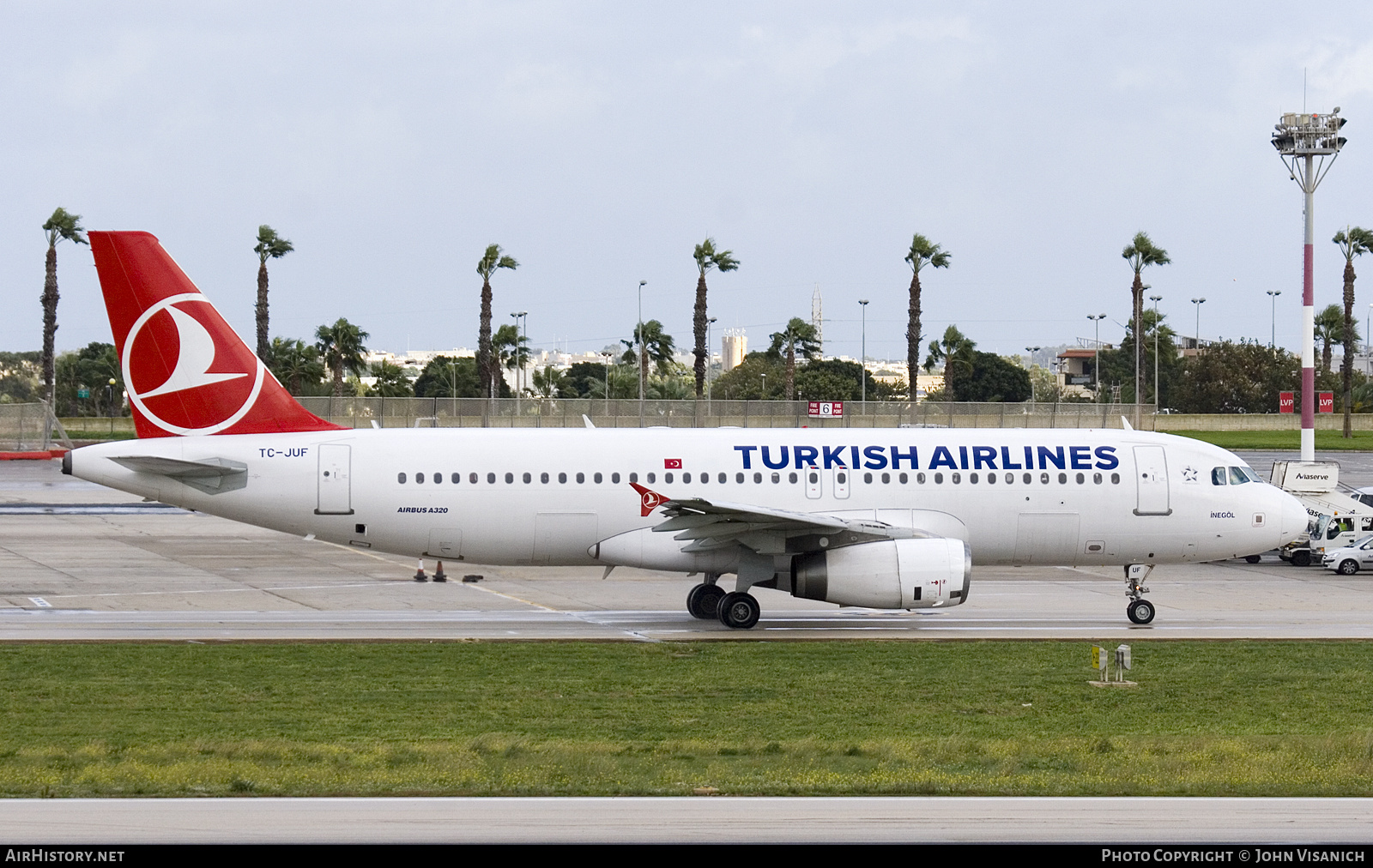 Aircraft Photo of TC-JUF | Airbus A320-232 | Turkish Airlines | AirHistory.net #698183