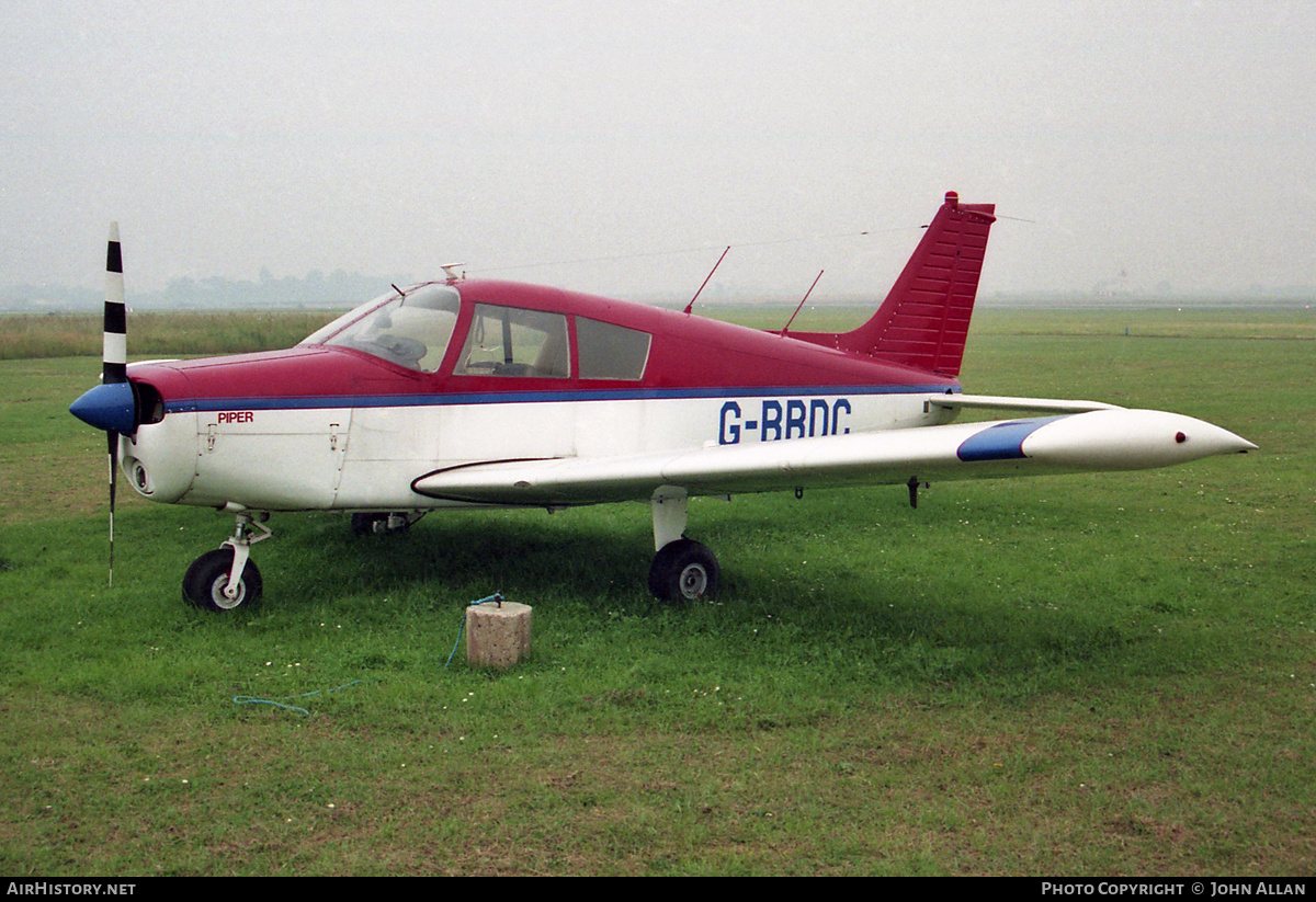 Aircraft Photo of G-BBDC | Piper PA-28-140 Cherokee F | AirHistory.net #698186