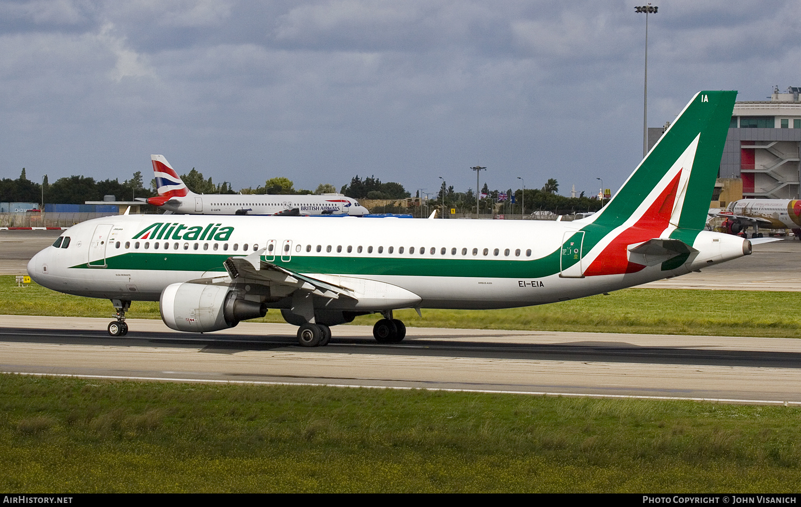 Aircraft Photo of EI-EIA | Airbus A320-216 | Alitalia | AirHistory.net #698205