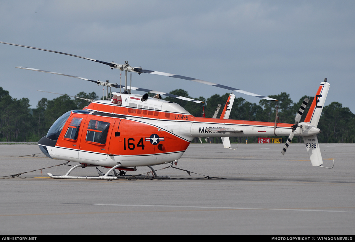 Aircraft Photo of 163321 | Bell TH-57B SeaRanger (206B-3) | USA - Marines | AirHistory.net #698211