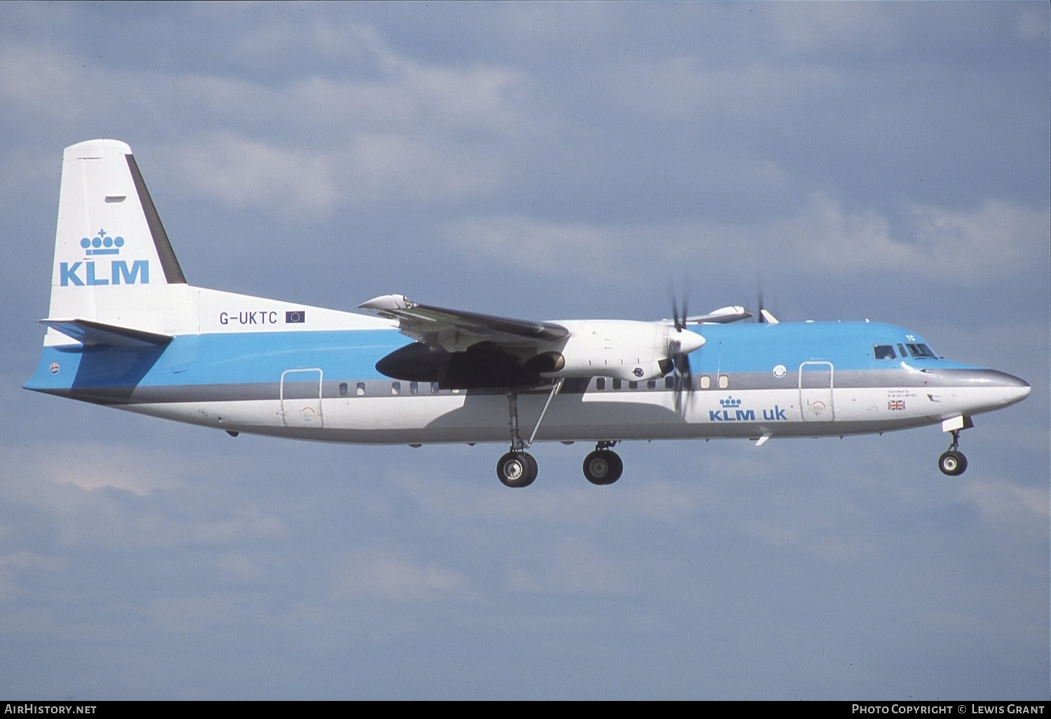Aircraft Photo of G-UKTC | Fokker 50 | KLM UK | AirHistory.net #698214