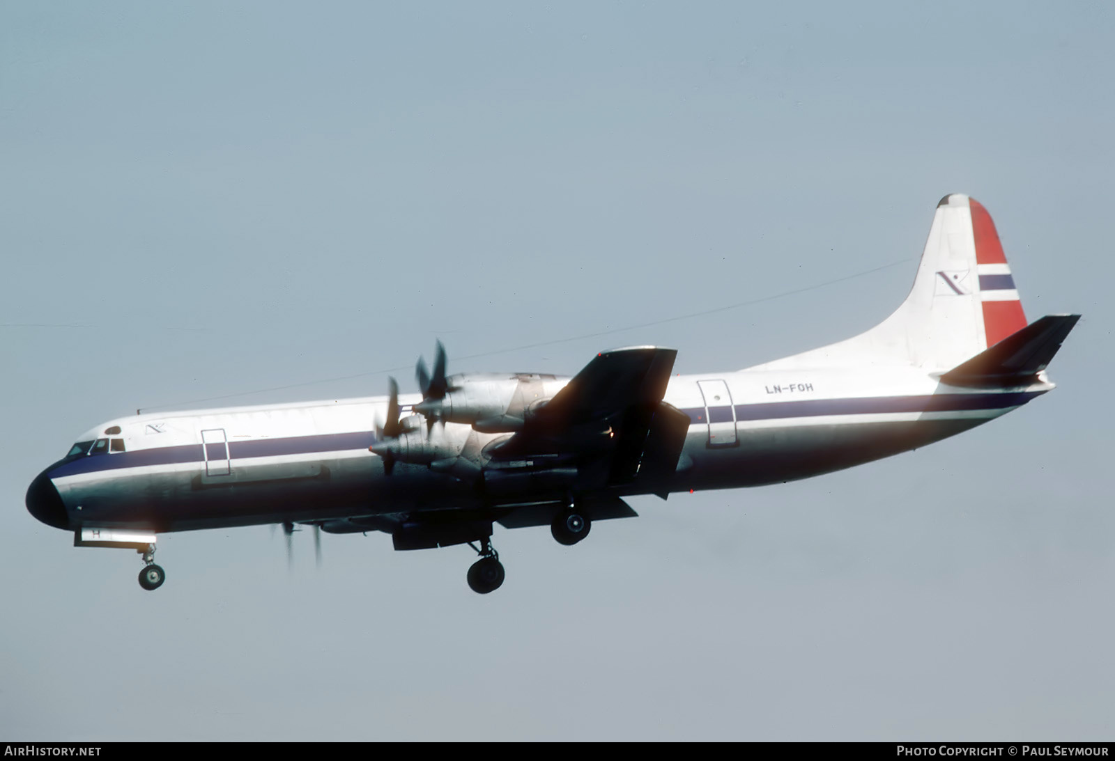 Aircraft Photo of LN-FOH | Lockheed L-188A(F) Electra | Fred. Olsen | AirHistory.net #698248