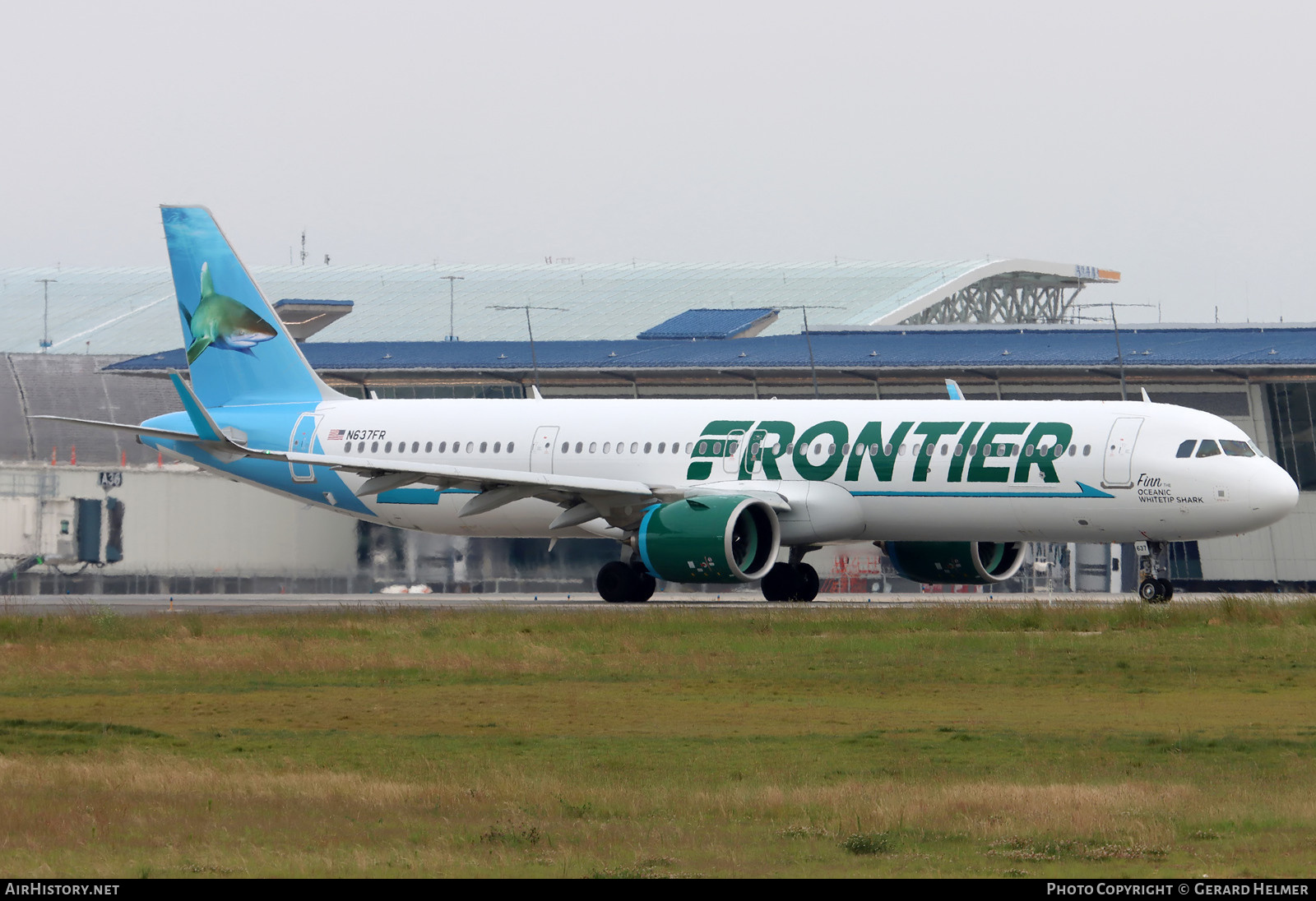 Aircraft Photo of N637FR | Airbus A321-271NX | Frontier Airlines | AirHistory.net #698272