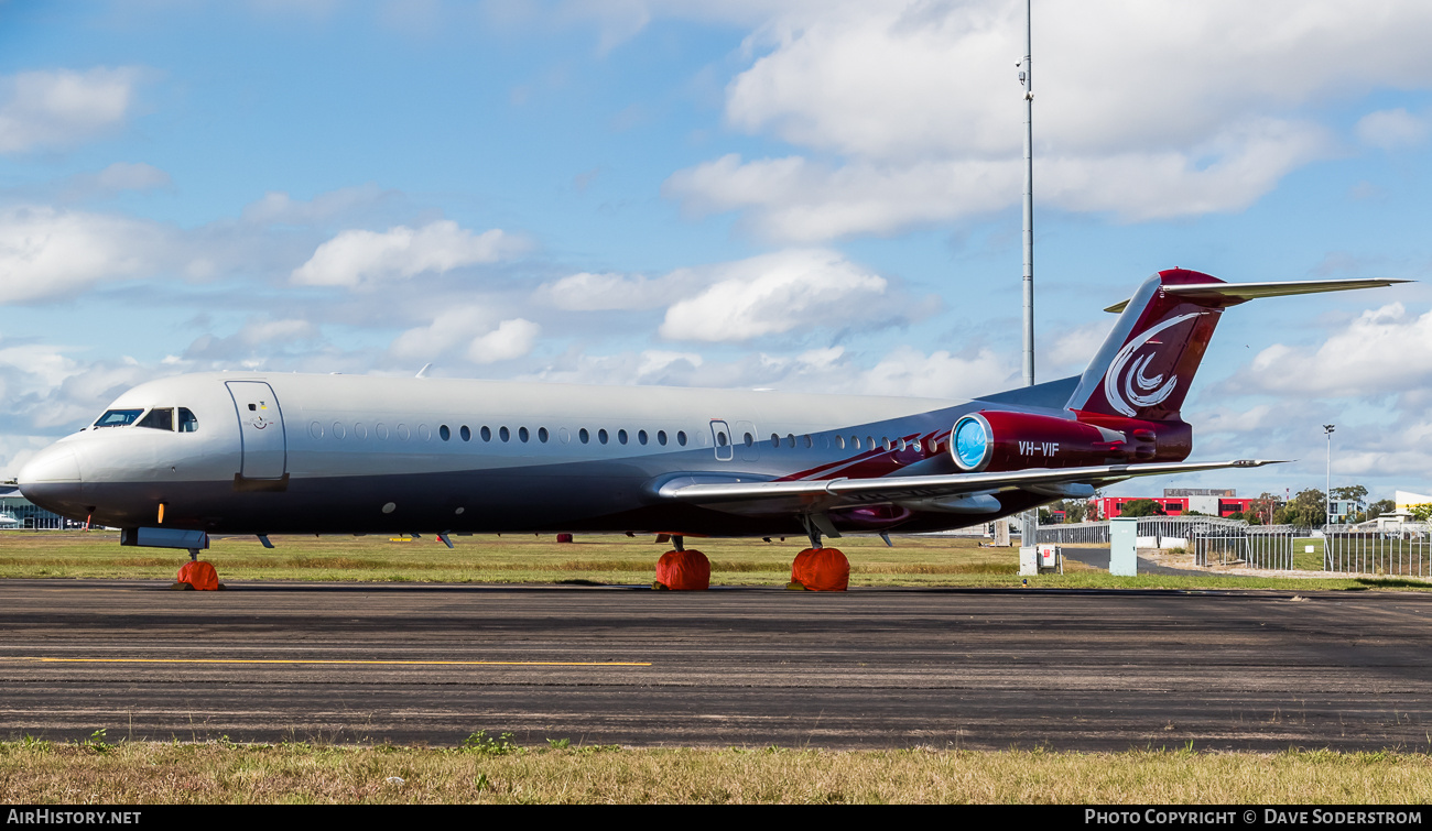 Aircraft Photo of VH-VIF | Fokker 100 (F28-0100) | AirHistory.net #698275