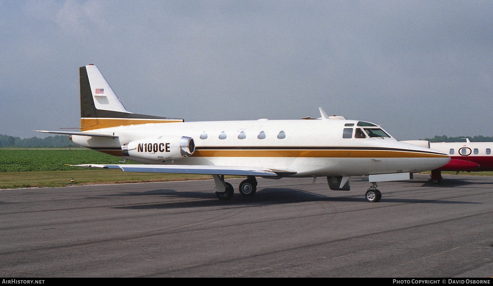 Aircraft Photo of N100CE | North American Rockwell NA-306 Sabreliner 60 | AirHistory.net #698279