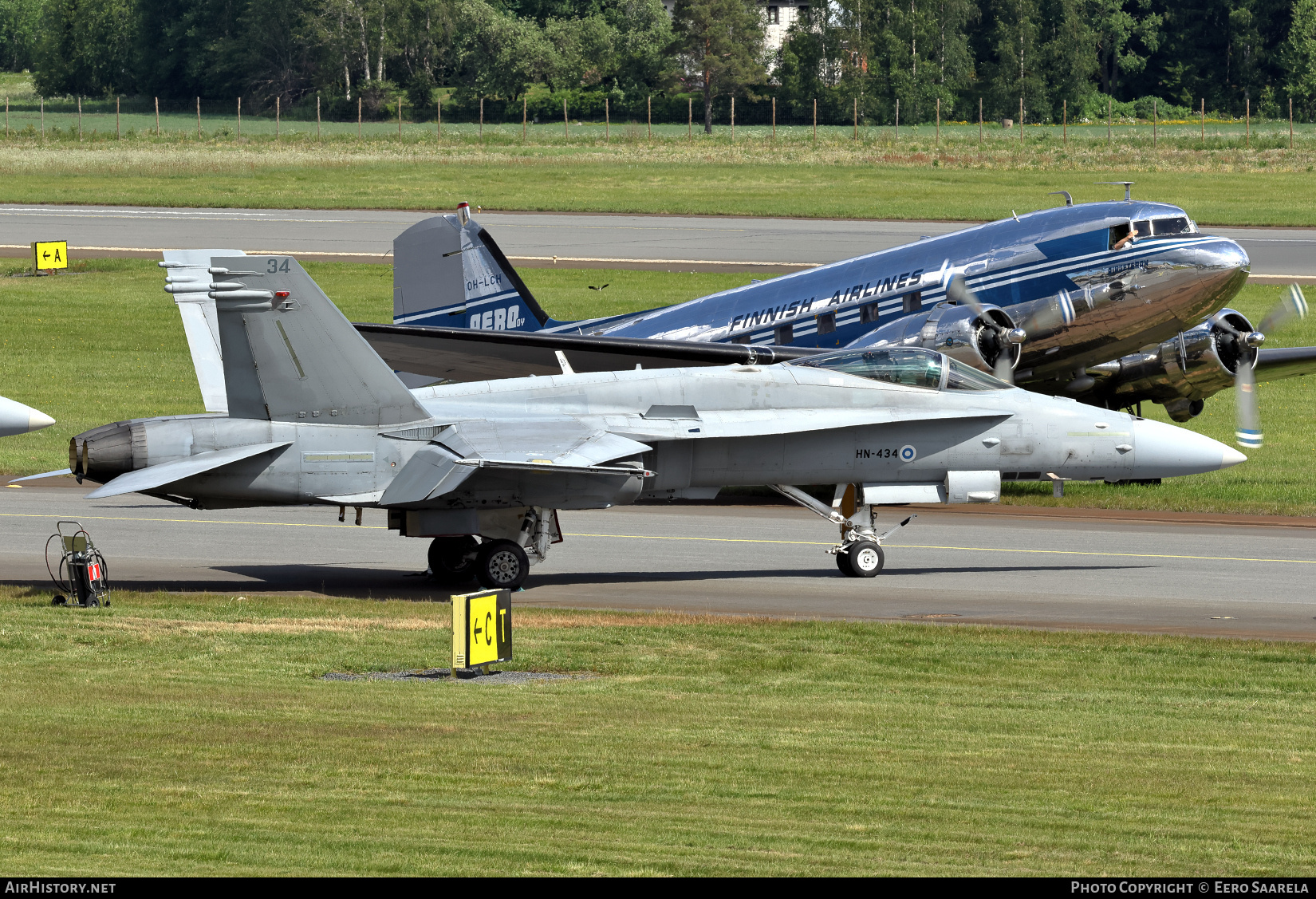 Aircraft Photo of HN-434 | McDonnell Douglas F/A-18C Hornet | Finland - Air Force | AirHistory.net #698287