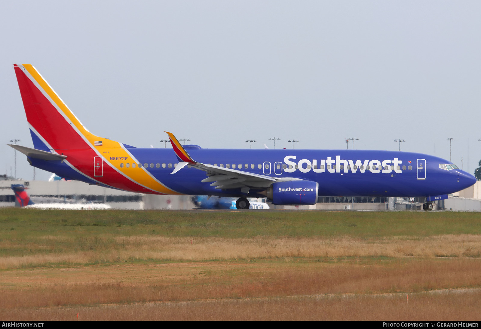 Aircraft Photo of N8672F | Boeing 737-8H4 | Southwest Airlines | AirHistory.net #698297