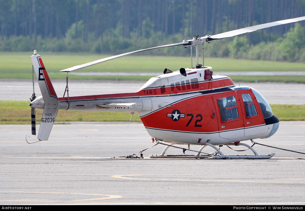 Aircraft Photo of 162036 | Bell TH-57C SeaRanger (206B-3) | USA - Navy | AirHistory.net #698318