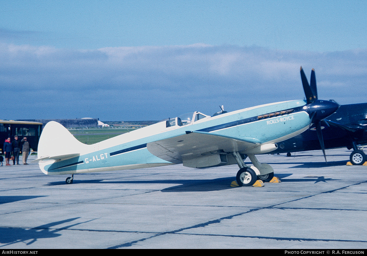 Aircraft Photo of G-ALGT | Supermarine 379 Spitfire F14C | Rolls-Royce | AirHistory.net #698325