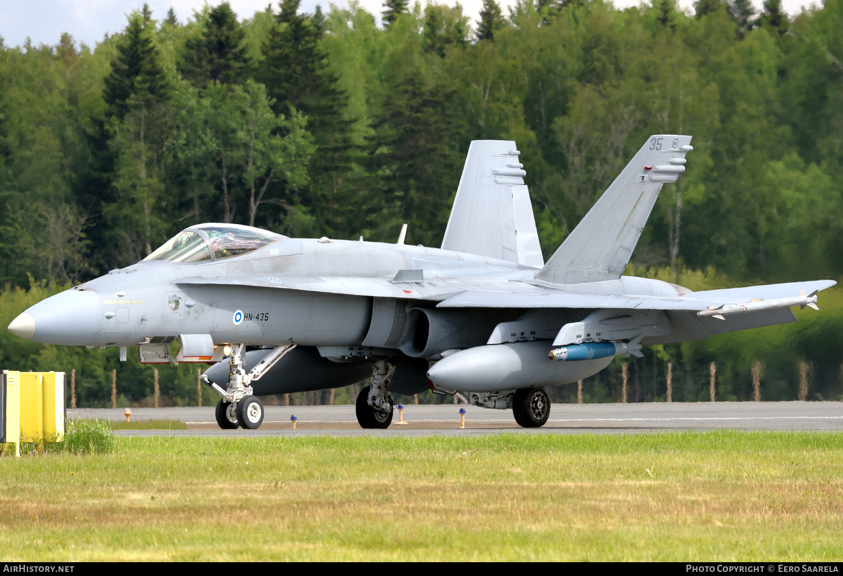 Aircraft Photo of HN-435 | McDonnell Douglas F/A-18C Hornet | Finland - Air Force | AirHistory.net #698326