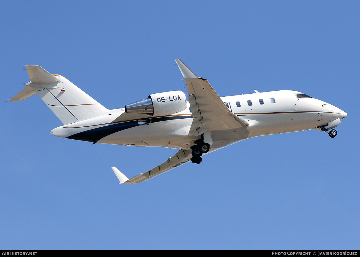 Aircraft Photo of OE-LUA | Bombardier Challenger 650 (CL-600-2B16) | AirHistory.net #698338