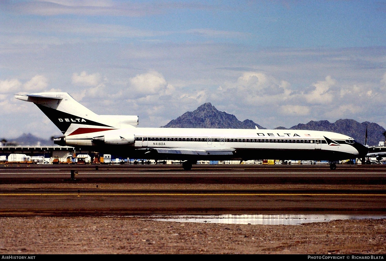 Aircraft Photo of N418DA | Boeing 727-232/Adv | Delta Air Lines | AirHistory.net #698340