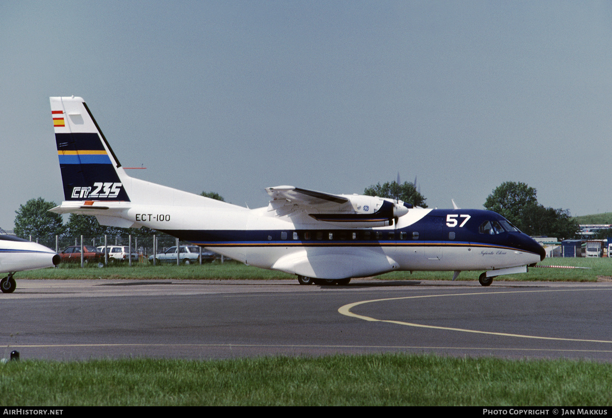 Aircraft Photo of ECT-100 | CASA/IPTN CN235-10 | CASA - Construcciones Aeronáuticas | AirHistory.net #698350