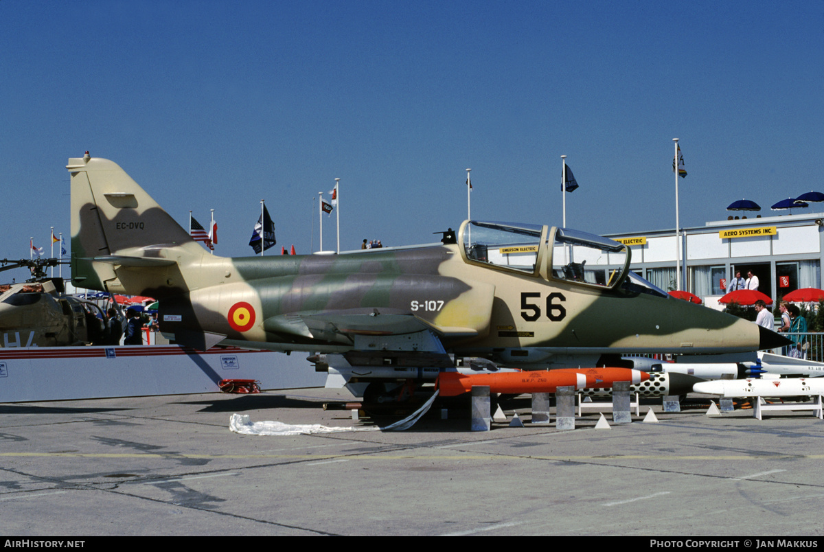 Aircraft Photo of EC-DVQ / S-107 | CASA C101CC Aviojet | Spain - Air Force | AirHistory.net #698364