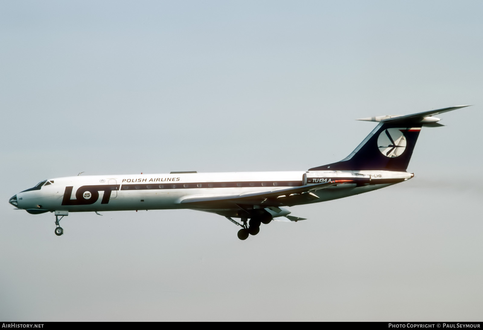 Aircraft Photo of SP-LHB | Tupolev Tu-134A | LOT Polish Airlines - Polskie Linie Lotnicze | AirHistory.net #698367